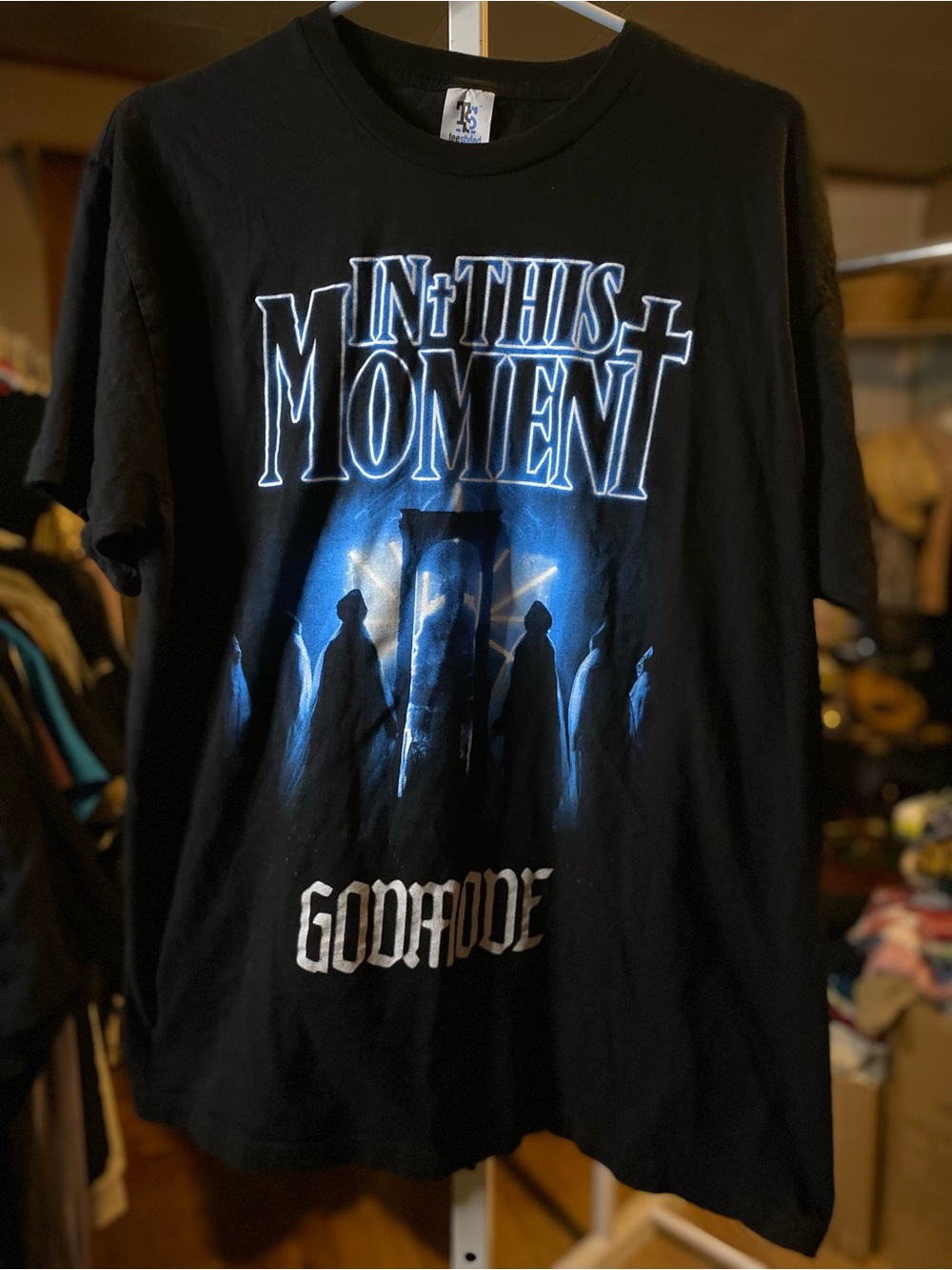 In This Moment 'Godmode' Black Graphic Short Sleeve Tee